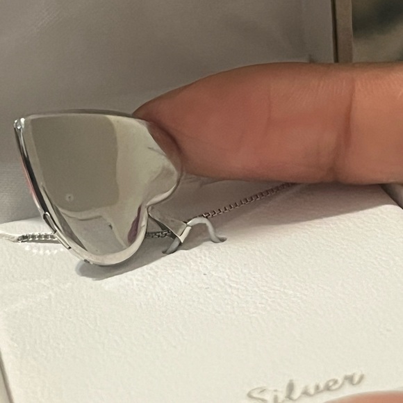NWT Treasured Moments x Swarovski | Sterling Silver Heart Locket - Picture 6 of 6